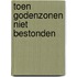 Toen godenzonen niet bestonden