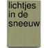 Lichtjes in de sneeuw