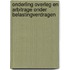 Onderling overleg en arbitrage onder belastingverdragen
