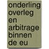 Onderling overleg en arbitrage binnen de EU
