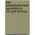Falk Staatsbosbeheer wandelkaart 32.Zuid-Limburg