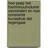 Hoe PEEP het hartminuutvolume vermindert en Hoe CONSTANTE kurasdruk dat tegengaat door L. Rogier Verberne