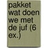 Pakket Wat doen we met de juf (6 ex.)