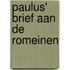 Paulus' Brief aan de Romeinen