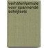 Verhalenformule voor Spannende Schrijfsels
