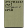 Lente van Kleine Beer 5 exemplaren in pakket by Elli Woollard