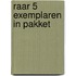Raar 5 exemplaren in pakket