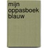Mijn oppasboek blauw