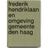 Frederik Hendriklaan en omgeving Gemeente Den Haag