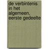 De verbintenis in het algemeen, eerste gedeelte door C.H. Sieburgh