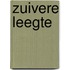 Zuivere leegte