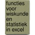 Functies voor wiskunde en statistiek in excel