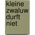 Kleine zwaluw durft niet