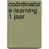 Coördinator e-learning 1 jaar