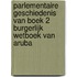 Parlementaire geschiedenis van Boek 2 Burgerlijk Wetboek van Aruba
