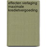 Effecten verlaging maximale kredietvergoeding by Ward Rougoor