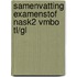 Samenvatting Examenstof NaSk2 VMBO TL/GL