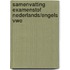 Samenvatting Examenstof Nederlands/Engels VWO