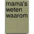 Mama's weten waarom