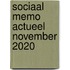 Sociaal Memo Actueel november 2020