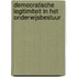 Democratische legitimiteit in het onderwijsbestuur
