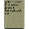 Getal & Ruimte jr 1e editie groep 5 leerwerkboek set by Unknown