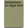 Databeheer en legal tech door I. Timmer