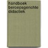 Handboek Beroepsgerichte didactiek
