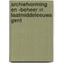 Archiefvorming en -beheer in laatmiddeleeuws Gent