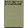 Examendocument CWO-Kustnavigatie door Leon van Minderhout