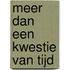 Meer dan een kwestie van tijd