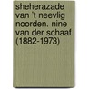 Sheherazade van ’t neevlig Noorden. Nine van der Schaaf (1882-1973) door Cornelie van Uuden