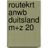 ROUTEKRT ANWB DUITSLAND M+Z 20
