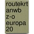 ROUTEKRT ANWB Z-O EUROPA 20