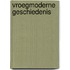 Vroegmoderne geschiedenis