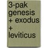 3-pak Genesis + Exodus + Leviticus
