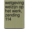 Wetgeving welzijn op het werk, zending 114 by Inni publishers