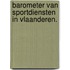 Barometer van sportdiensten in Vlaanderen.
