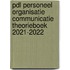 PDL Personeel Organisatie Communicatie Theorieboek 2021-2022