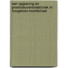 Een opgraving en proefsleuvenonderzoek in Hoogeloon-Hoofdstraat door J. Van Hemert