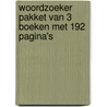 Woordzoeker pakket van 3 boeken met 192 pagina's by Unknown