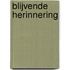 Blijvende herinnering