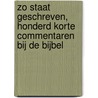Zo staat geschreven, honderd korte commentaren bij de bijbel door Franck Ploum