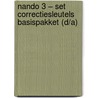 Nando 3 – set correctiesleutels basispakket (D/A) door Onbekend