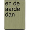 En de aarde dan by Joop Boersma