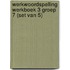 Werkwoordspelling werkboek 3 groep 7 (Set van 5)