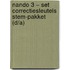 Nando 3 – set correctiesleutels STEM-pakket (D/A)