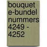 Bouquet e-bundel nummers 4249 - 4252 door Jackie Ashenden