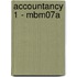 Accountancy 1 - MBM07A