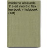 Moderne Wiskunde 11e ed vwo 6 C FLEX leerboek + hulpboek (set) door Onbekend